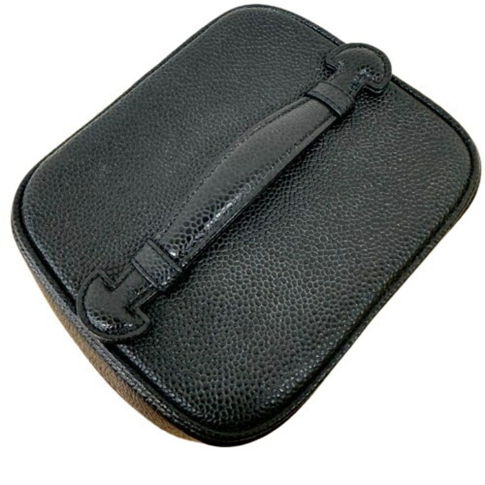 CHANEL Black Caviar Leather Vanity Bag - Picture 7 of 10